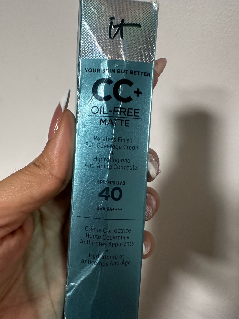 it cosmetics CC+ Cream Concealer + Serum - Rich Honey, NEW